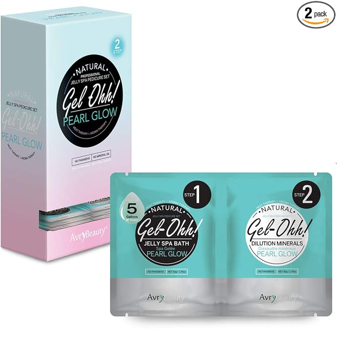 Avry Gel-Ohh Jelly Spa Bath Pedicure Footbath