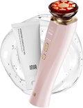 INIA 3-in-1 Red Light Therapy for Face and Neck Beauty Device for Puffiness & Skin Firming Skincare Tool