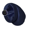 Satin Bonnet Silk Lined Sleep Cap- Adjustable Hair Cover for Women Men Frizzy Hair Night Cap Patients Care