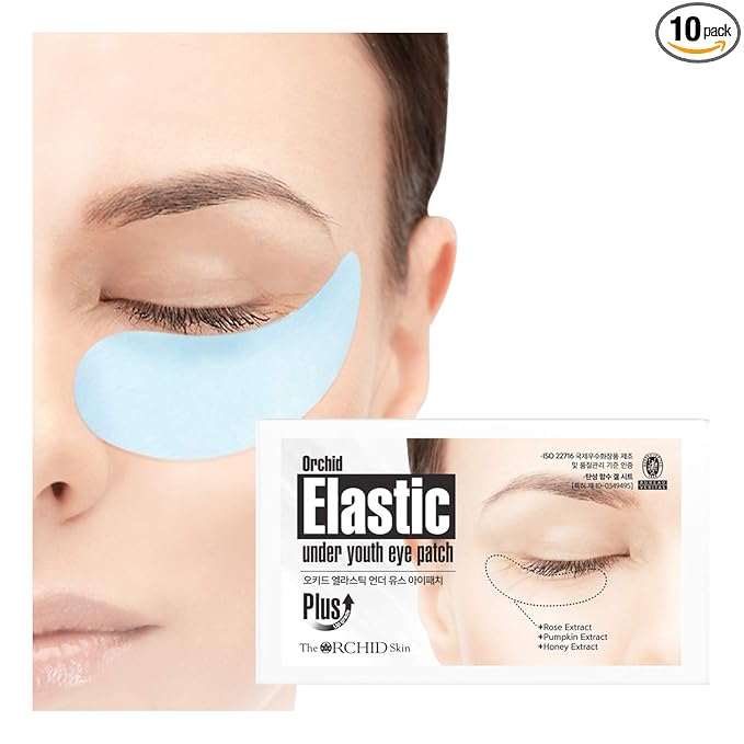 The Orchid Skin Orchid Under Eye Patch Skin Care Korean Beauty under Eye Mask Elastic Under Youth 1oz Pack of 10