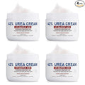 OUKEYA Urea Cream 42% plus Salicylic Acid 2%, Intensive Moisturizer for Dry, Rough Feet and Hands, Deep Hydration, Gentle Exfoliation, Pack of 4