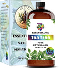 Tea Tree Essential Oil - GV77ZF Tea Tree Oils for Diffusers, Humidifiers, DIY Candles, Soap, Cleaning, Home, Office, Yoga, Massage, Gifts - 8 fl oz (240 ml)