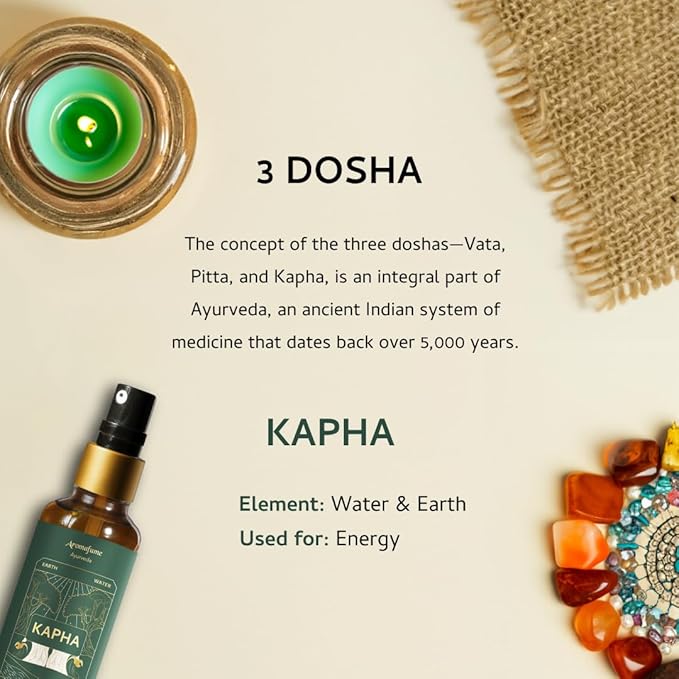 Lemongrass & Lavender Ayurveda Mist | Kapha Balancing Room Spray |Air Freshener |Home Fragrance |Use for Aromatherapy, Relaxation, Sleep, Stress Relief |Reiki, Yoga, Meditation Mist |100ml |Aromafume