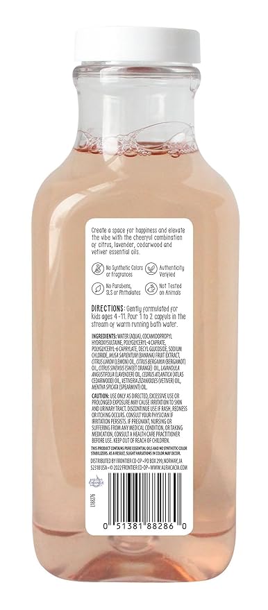 Aura Cacia Kids Uplifting Bubble Bath 13 fl oz