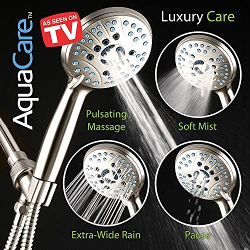 AquaCare 8-mode High Pressure Handheld Shower Head with 2-mode Power Wash - Image 6