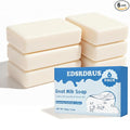 EDSRDRUS Goat Milk Soap Bars 3.5 oz, Pack of 6 – All Natural Goat’s Milk, Glycerin Soap with Avocado, Castor & Coconut Extracts, Nourishing for Sensitive Skin