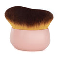 Oversize Self Tanner Brush, Kabuki Brush for Body, Foundation Makeup Brush for Fake Tan, Sunless Tanner Makeup Brushes, Self Tanning Mitt Applicator for Self Tan, Self Tan Mousse Blending Brush (Pink)