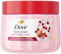 Dove Pomegranate & Shea Butter Body Scrub Exfoliates and Deeply 15 oz by Dove