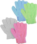 Aquasentials Exfoliating Bath Gloves (4 Pairs)