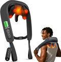 CuPiLo Shiatsu Neck and Shoulder Massager with Heat [Remote Control], FSA Eligible HSA, 6D Kneading Neck Massager for Pain Relief Deep Tissue, Gifts for Men Women