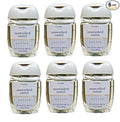 Bath and Body Works Classic and Seasonal Scents Pocketbac Gel Sanitizers - Pack of 6-1 oz each (Sunwashed Santal)