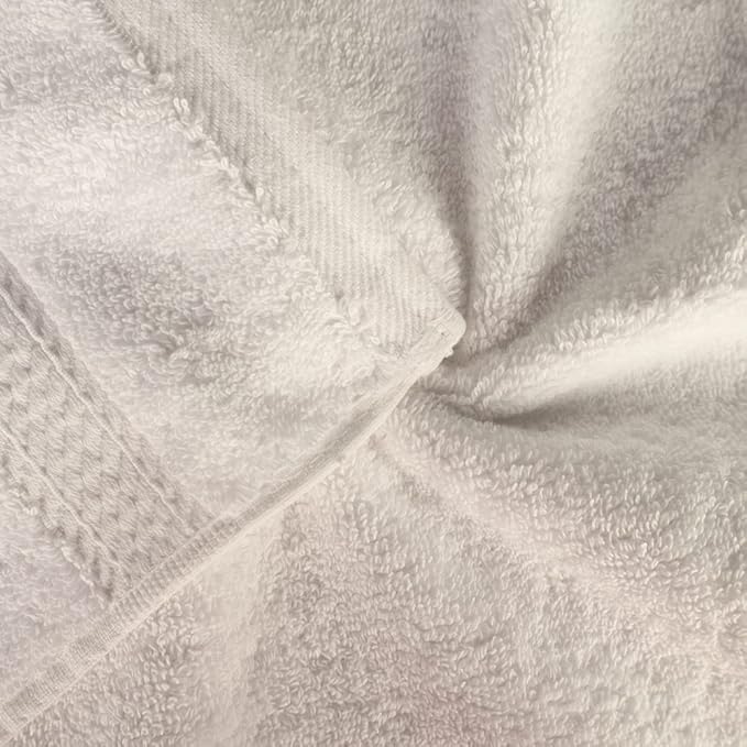 SUPERIOR Egyptian Cotton Pile Hand Towel Set of 4, Ultra Soft Luxury Towels, Thick Plush Essentials, Absorbent Heavyweight, Guest Bath, Hotel, Spa, Home Bathroom, Shower Basics, Cream