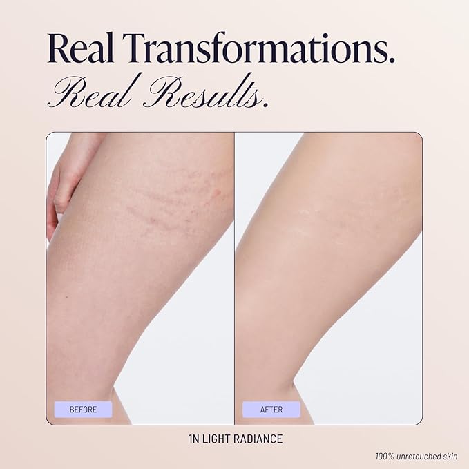 Westmore Beauty Body Coverage Perfector x Blend & Blur Body Brush Kabuki Brush - Waterproof Leg & Body Makeup - Tattoo Cover Up Makeup - 7 Oz Light Radiance