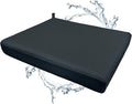 Shower Seat Cushion,Thickened Shower Chair Cushion 4D Air Fiber Material,Machine Washable and Fast Drying Suitable for Shower Seats Bathtub Baths, Poolside & Rest Dressing Room Seats，Black