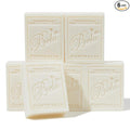BELA Extra Creamy Goat Milk Soap 3.3 OZ Pack of 6, Long Lasting French Triple Milled Bar Soap Enriched with Organic Shea Butter, Hand, Face and Body Wash Bar, Made in Australia