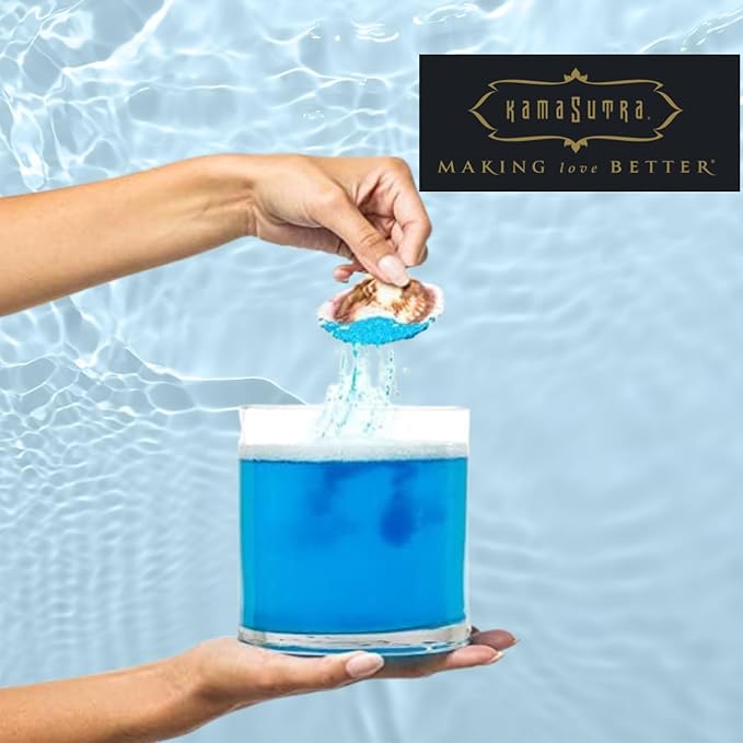 Kama Sutra Treasures of the Sea Ocean Blu 24.5 oz with Skin Softening and Nourishing Minerals