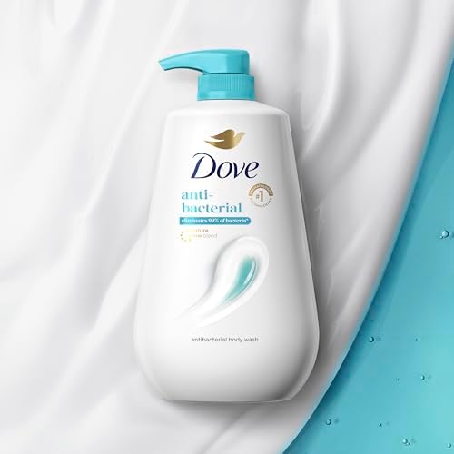 Dove Body Wash Antibacterial For All Skin Types 30.6 oz Pump, Sulfate Free - Image 4