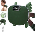 Upgraded Neck and Shoulder Massager,Professional Shiatsu Neck Massager,Portable Deep Tissue 4D Kneading with Heat,Intelligent Simulated Human Hand Design for Pain Relief and Muscle (Green)