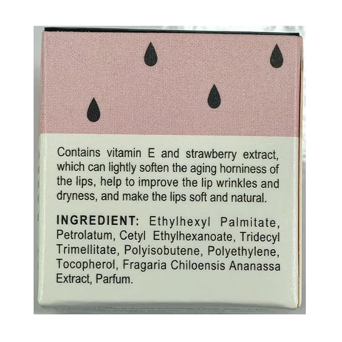 2 PCS Bee Lip Balm Lip Mask Honey Pot, Honey & Strawberry Lip Mask Propolis Moisturizing Lip Balm, Hydrating Prevention Dry & Cracked, Mothers Day Gifts, Teacher Appreciation Gifts, Party Favors