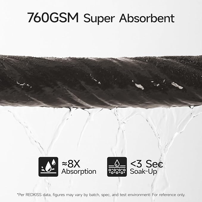 REDKISS 2 Pack 70"x35" Extra Large Bath Sheets for Bathroom - 100% Cotton Soft Fluffy Quick Dry Lightweight Towels for Tall or Curvy Adults, Full Body Coverage Shower, Pool, Yoga Travel, Brown