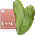 BAIMEI IcyMe Gua Sha Facial Tools Face Massager for Skin Care, Relaxation and Reduce Wrinkles Puffiness Skin Care Tools, Self Care Gift for Men Women - Green