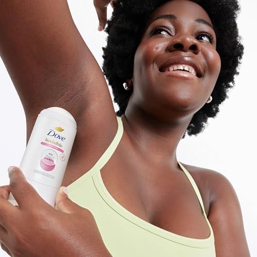 Dove Invisible Antiperspirant Stick Clear Finish No White Marks 2.6 oz - Image 6