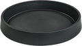 Plant Saucer Tray for Ceramic Plastic Pots, 10 inch Plant Saucers for Indoors, Pot Saucers Trays, Bird Bath Bowls, Flower Planter Water Drip Trays for Pots Base (10", Black)
