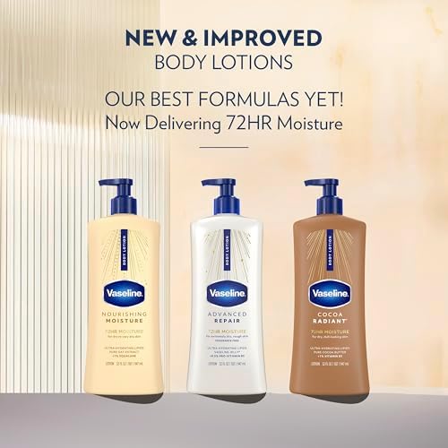 Vaseline Nourishing Moisture Body Lotion for Dry Skin + Oat Extract 32oz - Image 4