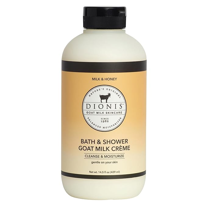Dionis Bath & Shower Goat Milk Crème Milk & Honey 14.5oz (Pack of 1)