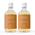 Deep Steep Bubble Bath, Honey Blossom 17 oz (Pack of 2) – Hypoallergenic, Clinically Tested Soothing Soak with Shea Butter & Argan Oil – Sulfate-Free