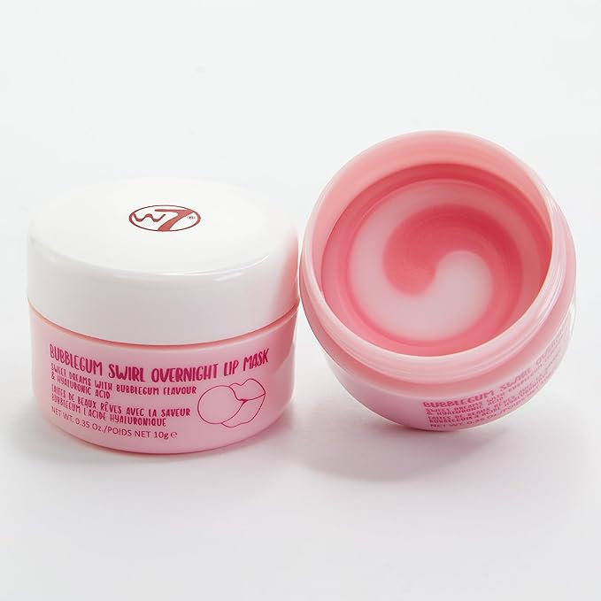 W7 Sweet Dreams Overnight Lip Mask Set - Cherry, Watermelon, Bubblegum & Vanilla - Lip Treatments