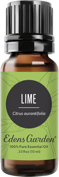 Edens Garden Lime Essential Oil- 100% Pure Premium Grade, Undiluted, Natural, Therapeutic, Aromatherapy, The Best for Diffuser, Candle, Laundry, Kid Safe 10 ml (.33 fl oz)
