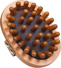 Wooden Body Scalp Massage Comb, Trigger Point Massage Tool Meridians Massager Gua Sha Massager Comb for Body Relief & Hair Growth