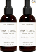Muse Apothecary Room Ritual - Aromatic and Relaxing Room Mist, 8 oz, Infused with Natural Essential Oils - Aloe + Eucalyptus + Lavender, 2 Pack