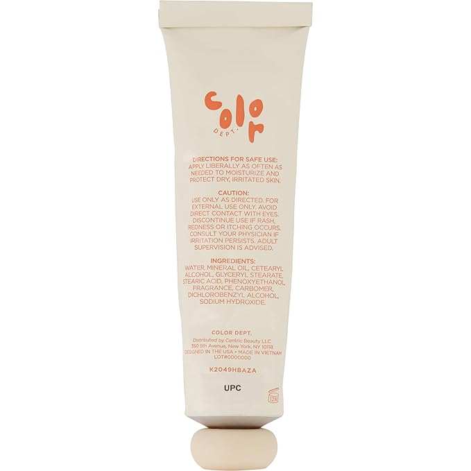 Color Dept. Hand Cream – Golden Touch, Travel Size Moisturizing Hand Lotion with Warm Bergamot Amber & Vanilla Scent, Daily Hand Moisturizer for Dry Skin