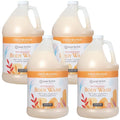 Ginger Lily Farms Botanicals Nourishing Body Wash, 100% Vegan & Cruelty-Free, Coconut Mango Scent, 1 Gallon Refill 128 Ounce (Pack of 4)