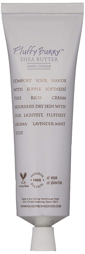 FarmHouse Fresh Fluffy Bunny Shea Butter Hand Cream, Lavender Mint, 2 fl. oz.