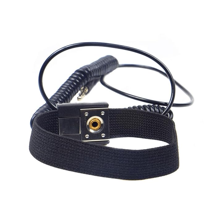 Wristband Strap for Dual User Ionic Detox Foot Bath Spa Cleanse System, Anti Static Adjustable Wrist Strap Wrist Bracelet Belt for Foot Bath Machine Accessory Replacement 2PCS (A Plug Wristband)