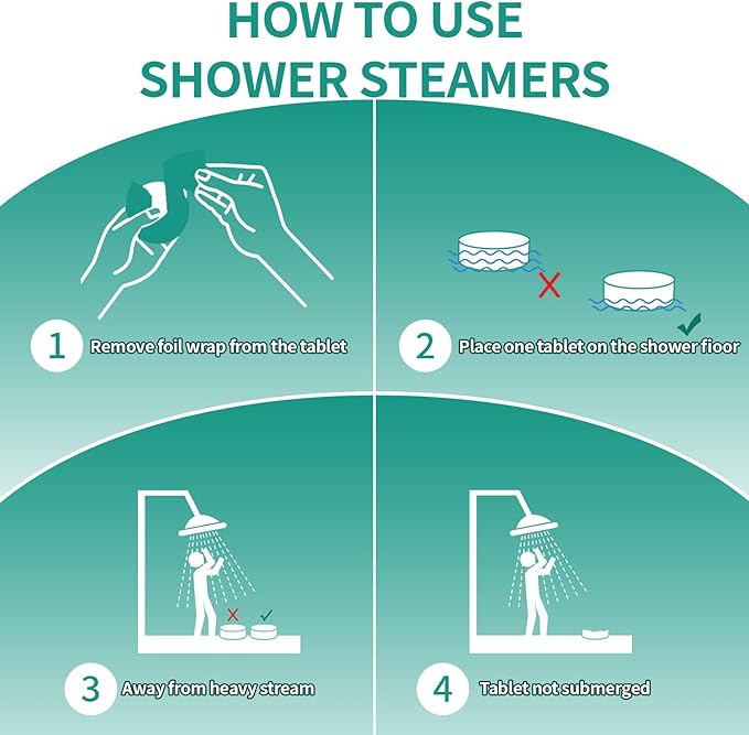 Shower Steamers Aromatherapy, 15 Pack Basket Set for Mothers Day Gifts for Mom, Organic Eucalyptus & Menthol Essential Oil, Spa Relaxing Gifts for Women & Men, Teacher Appreciation Gifts for Wife