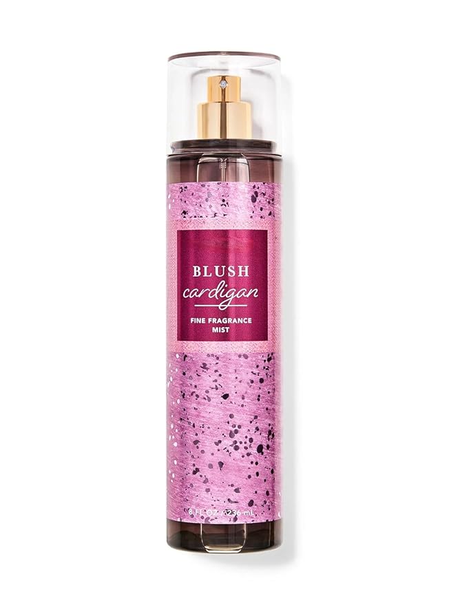 Bath and Body Works Fine Body Fragrance Mist 8 Fluid Ounce (Blush Cardigan)