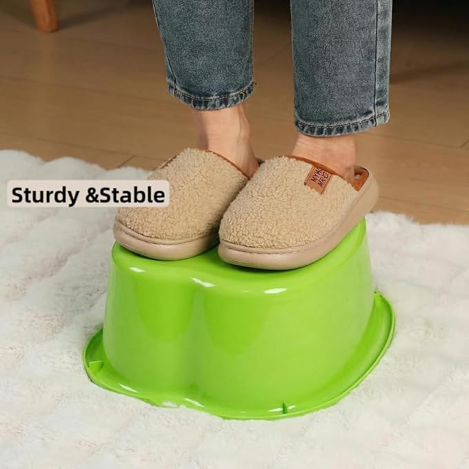 Ytterbium Foot Soaking Bath Basin, Large Massage Foot Soaking Tub, Plastic Home Spa Pedicure Bucket, Relaxation & Stress Relief, Suitable for Women & Men (Green)