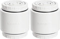 AquaBliss HD Revitalizing Shower Filter Replacement Cartridge For SF400 & SF500-2x Vitamin C + Minerals for Silky Hair, Glowing Skin, Strong Nails. 2-Pack (SFC400)
