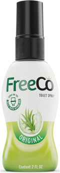 Freeco Before-you-go Toilet Spray | Stops odour Before it Begins with Essential Oils | Ideal for Home, Office, Public Spaces & Travel | Pack 1x60ml, Citrus Scent (1 Pack, Citrus)