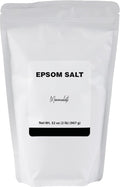 Minimalist Epsom Salt, Magnesium Sulfate, Ideal for Baths, Packaged for Convenience in a Refillable Bag (2 Pound)