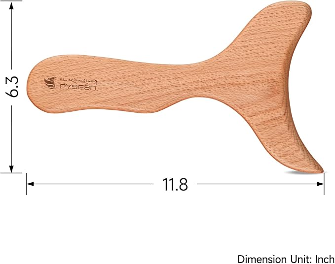 Wood Therapy Massage Tools, Lymphatic Drainage Massager, Pain Relief, Neck, Back, Whole Body Massage Multi-Functional Massager