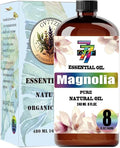 Magnolia Essential Oil - GV77ZF Magnolia Oils for Diffusers, Humidifiers, DIY Candles, Soap, Cleaning, Home, Office, Yoga, Massage, Gifts - 8 fl oz (240 ml)