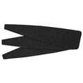 ForPro Professional Collection O-Files Pedi System Refill Strips, Black, 100 Grit, Adhesive Pedi File, 5.5” L x 1.5” W, 100-Count