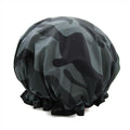 Shower Cap for Women Men Shower Hat Waterproof-Double Layer-Reusable Elastic Bath Caps for Boys Girls Hair Cap for Shower