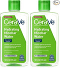 CeraVe Micellar Water,Hydrating Facial Cleanser & Eye Makeup Remover with Niacinamide,Ceramides & Glycerin,Fragrance-Free-& Non-Irritating,10 Fluid Ounces,(Pack of 2)