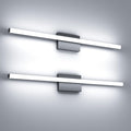 36Inch LED Bathroom Vanity Light Bar 5700K Dimmable Led Bathroom Light Over Mirror Modern Bath Wall Light Cool White ETL Certified 34W 2Pack